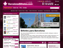 Tablet Screenshot of barcelonabilhetes.com